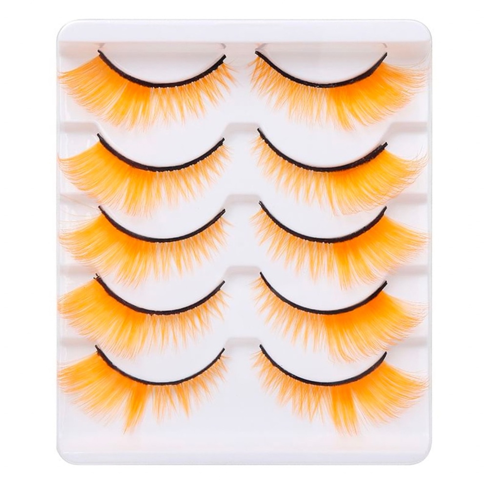 $20 OR FREE Masscaku Yellow/Gold False Lashes